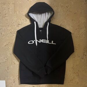 O'Neill Black Zip-Up Men's Sweater